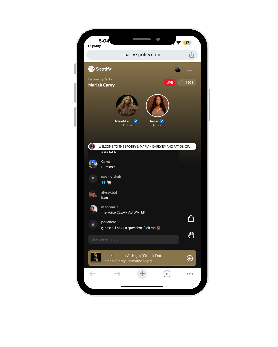 Listening Parties case study
